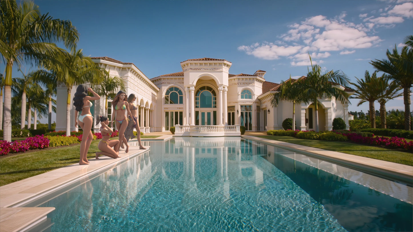 Instant Extras - Beach Life - Bikini Girls Vol 1 - DAZ Studio - Dreamlight 3D Store