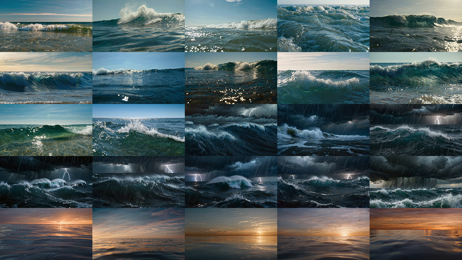 Cinematic Ocean Waves - 150 Environments - Dreamlight 3D Store