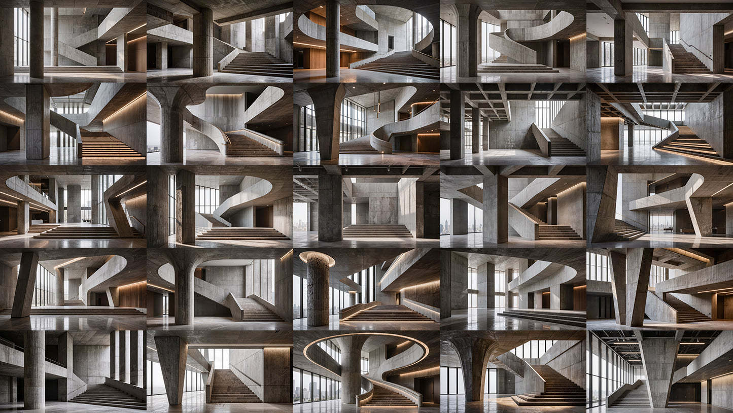 Cinematic Brutalist Structures - 200 Environments - Dreamlight 3D Store