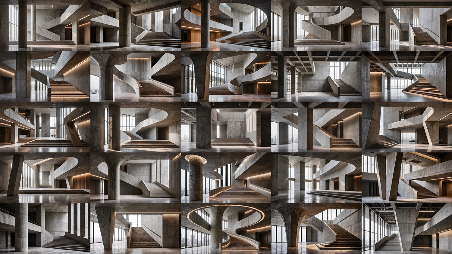 Cinematic Brutalist Structures - 200 Environments - Dreamlight 3D Store