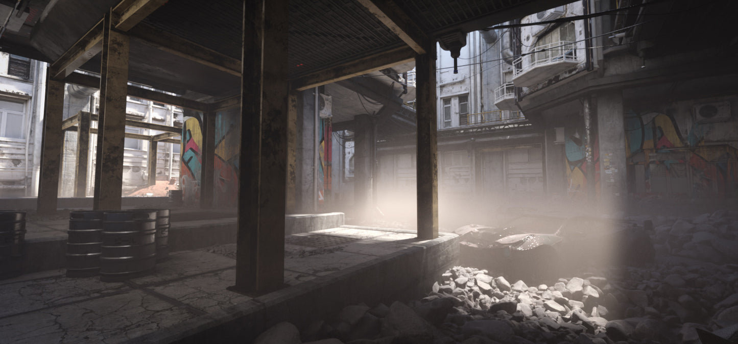 Cyberpunk Shattered Neon - DAZ Studio