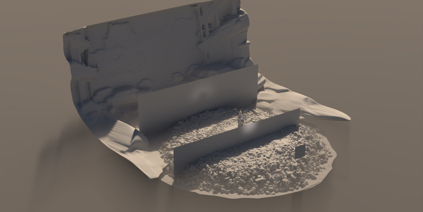 Quick 2.5D Scenes - City Remains - DAZ Studio