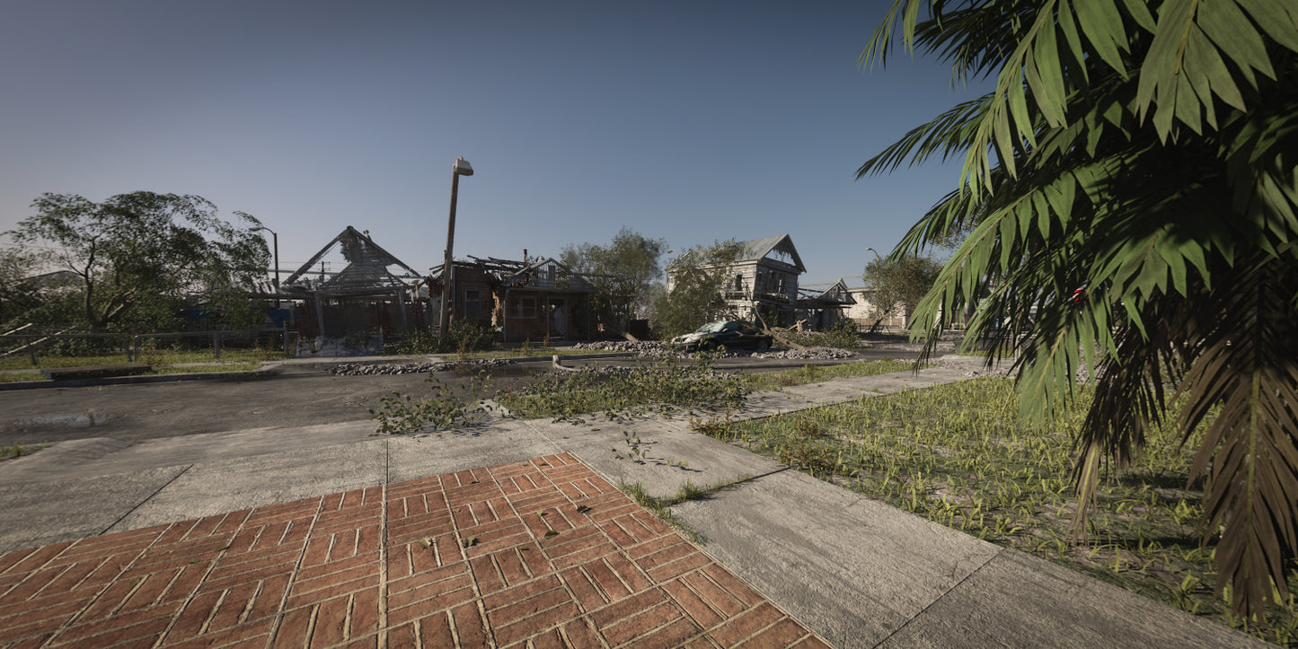 Hot HDRI Sets - Suburban Ruins - DAZ Studio