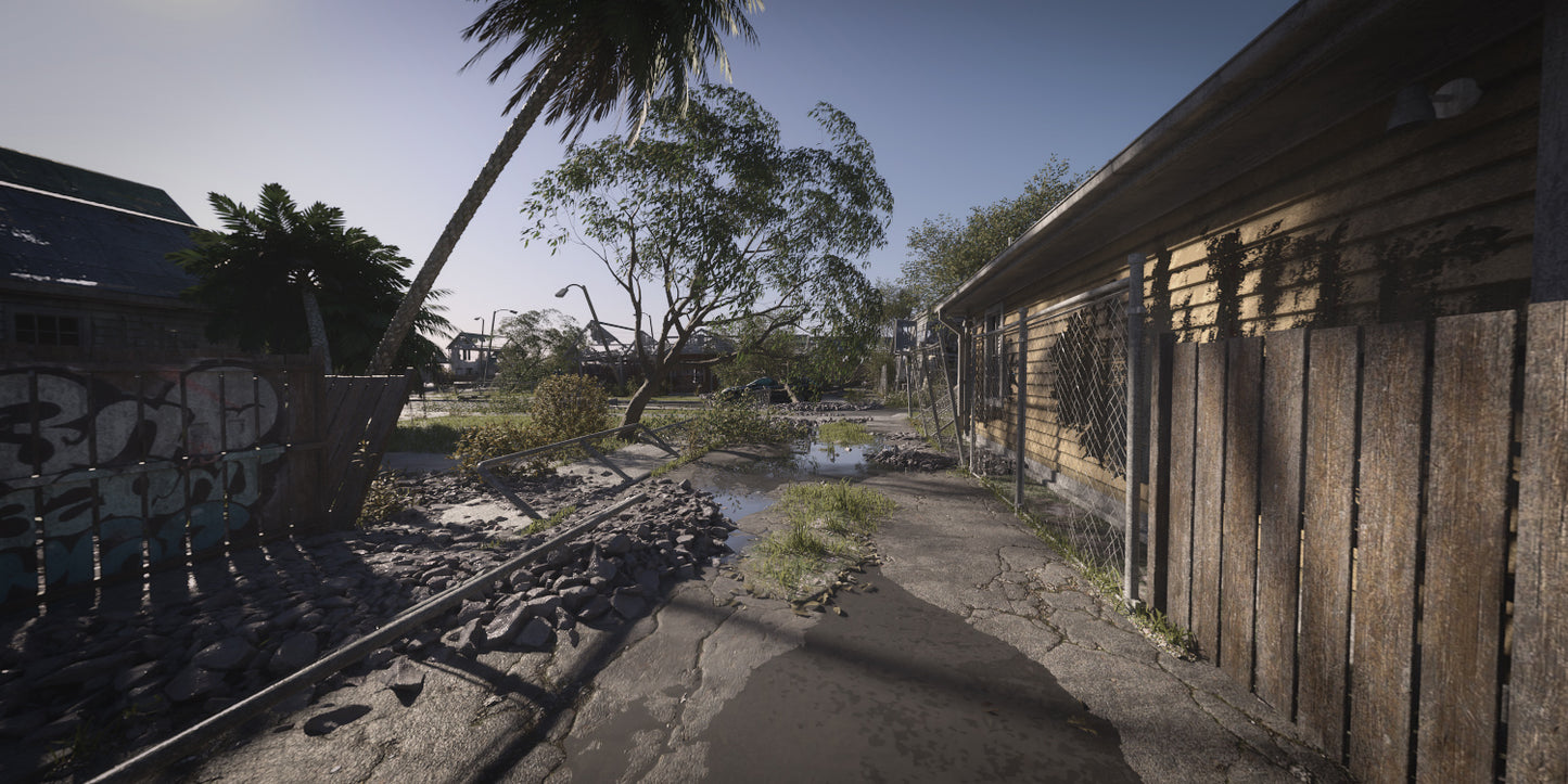 Hot HDRI Sets - Suburban Ruins - DAZ Studio