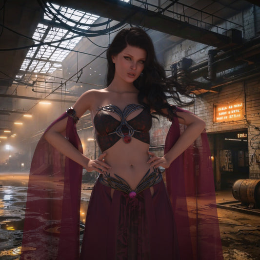 Video Backgrounds - Desert Factory 1 - DAZ Studio - Dreamlight 3D Store