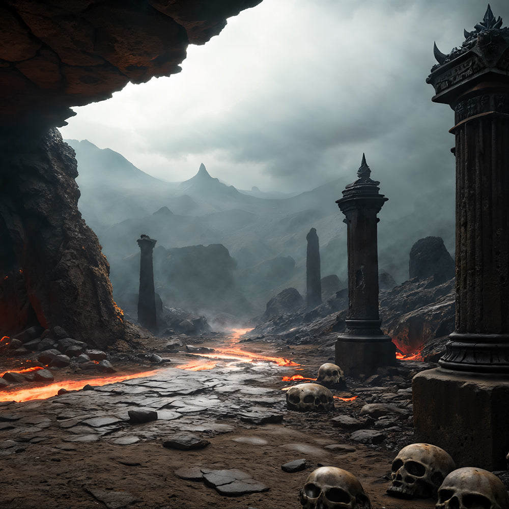 Photo Backgrounds - Hell On Earth - DAZ Studio - Dreamlight 3D Store