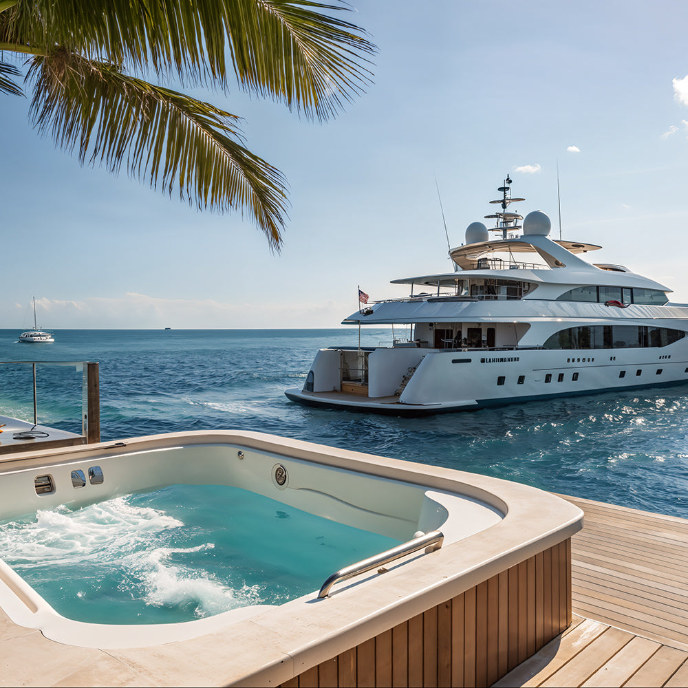 Photo Backgrounds - Luxury Yachts 5 - DAZ Studio - Dreamlight 3D Store