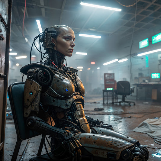 Photo Backgrounds - Gynoid Cyberpunk Workshop 3 - DAZ Studio - Dreamlight 3D Store