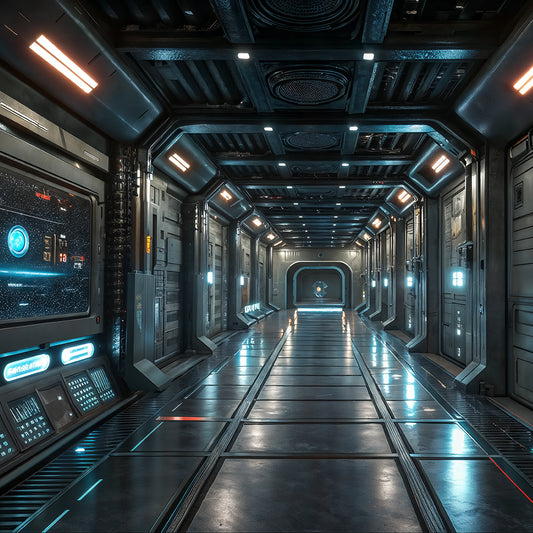 Photo Backgrounds - Quantum Halls - DAZ Studio - Dreamlight 3D Store