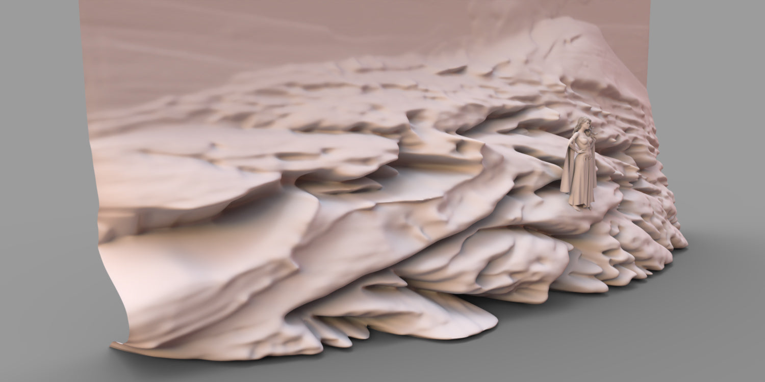 2.5D Scenes - Lava Fields 1 - DAZ Studio - Dreamlight 3D Store