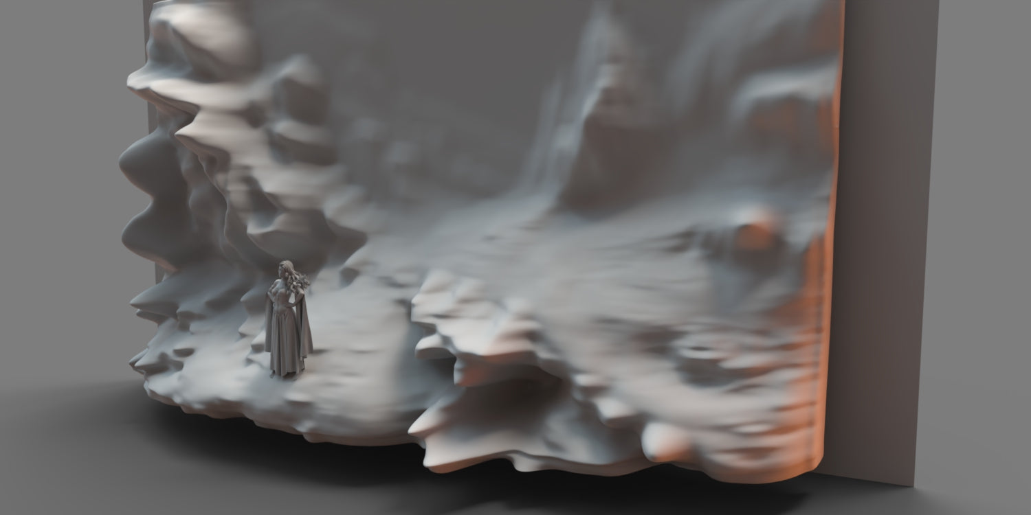 2.5D Scenes - Lava Fields 2 - DAZ Studio - Dreamlight 3D Store