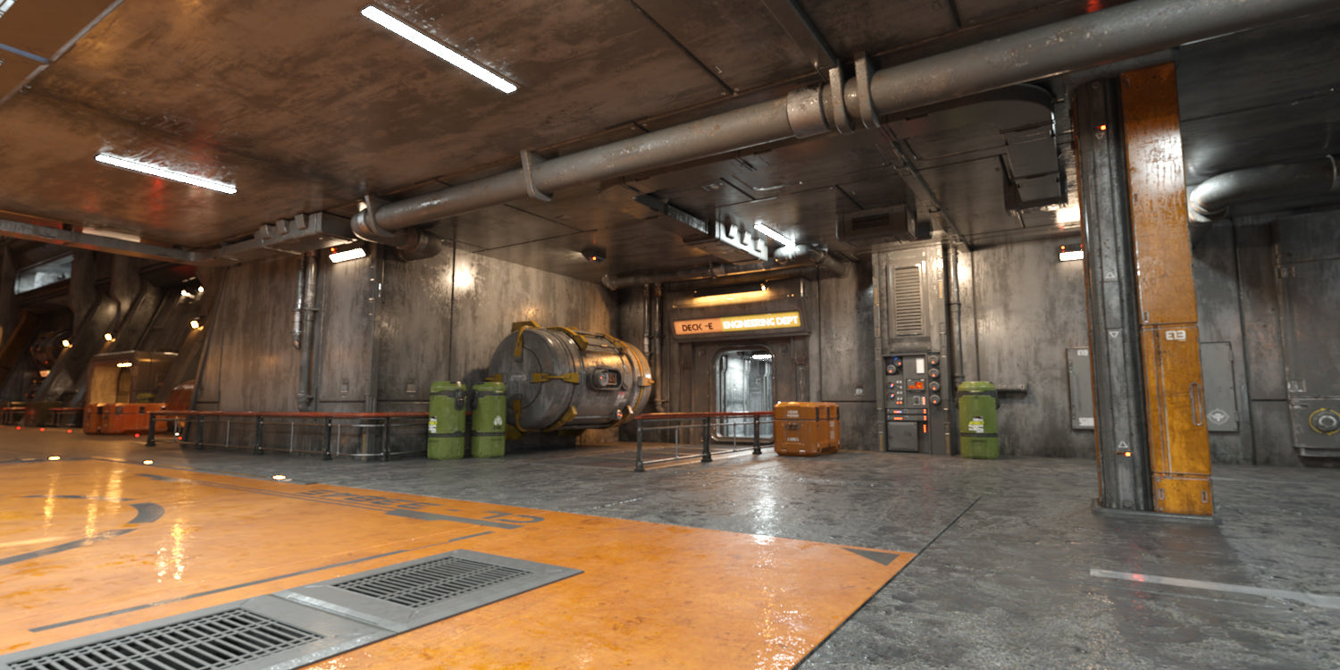 Hot HDRI Sets - Quantum Bay - DAZ Studio - Dreamlight 3D Store