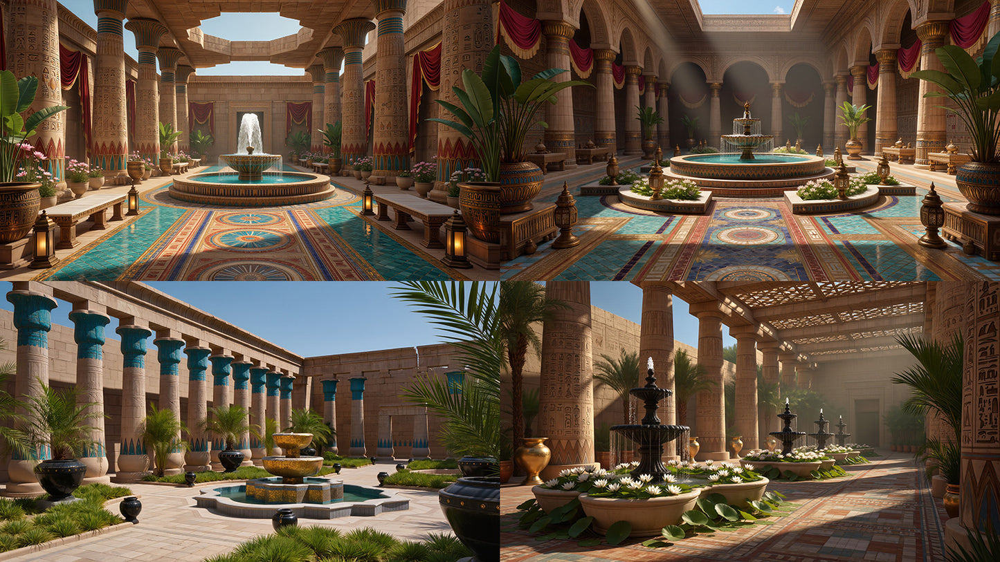 Cinematic Ancient Egypt World Pack - 500 Environments