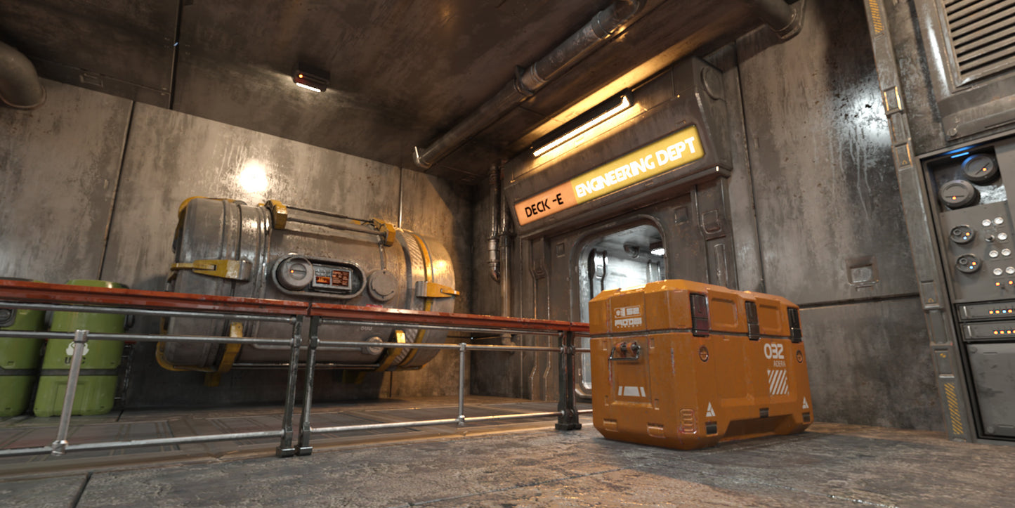 Hot HDRI Sets - Quantum Bay - DAZ Studio - Dreamlight 3D Store