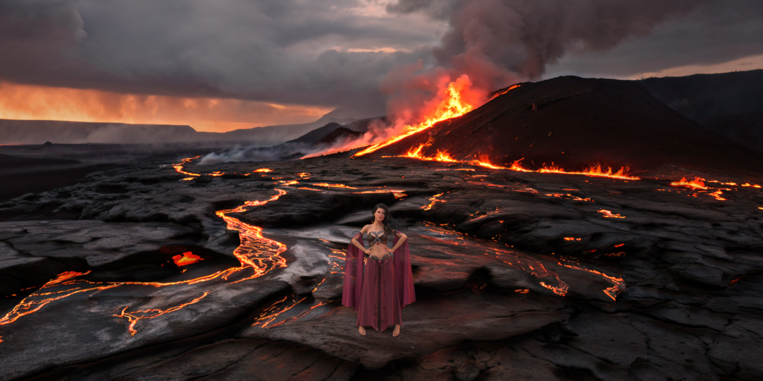 2.5D Scenes - Lava Fields 1 - DAZ Studio - Dreamlight 3D Store