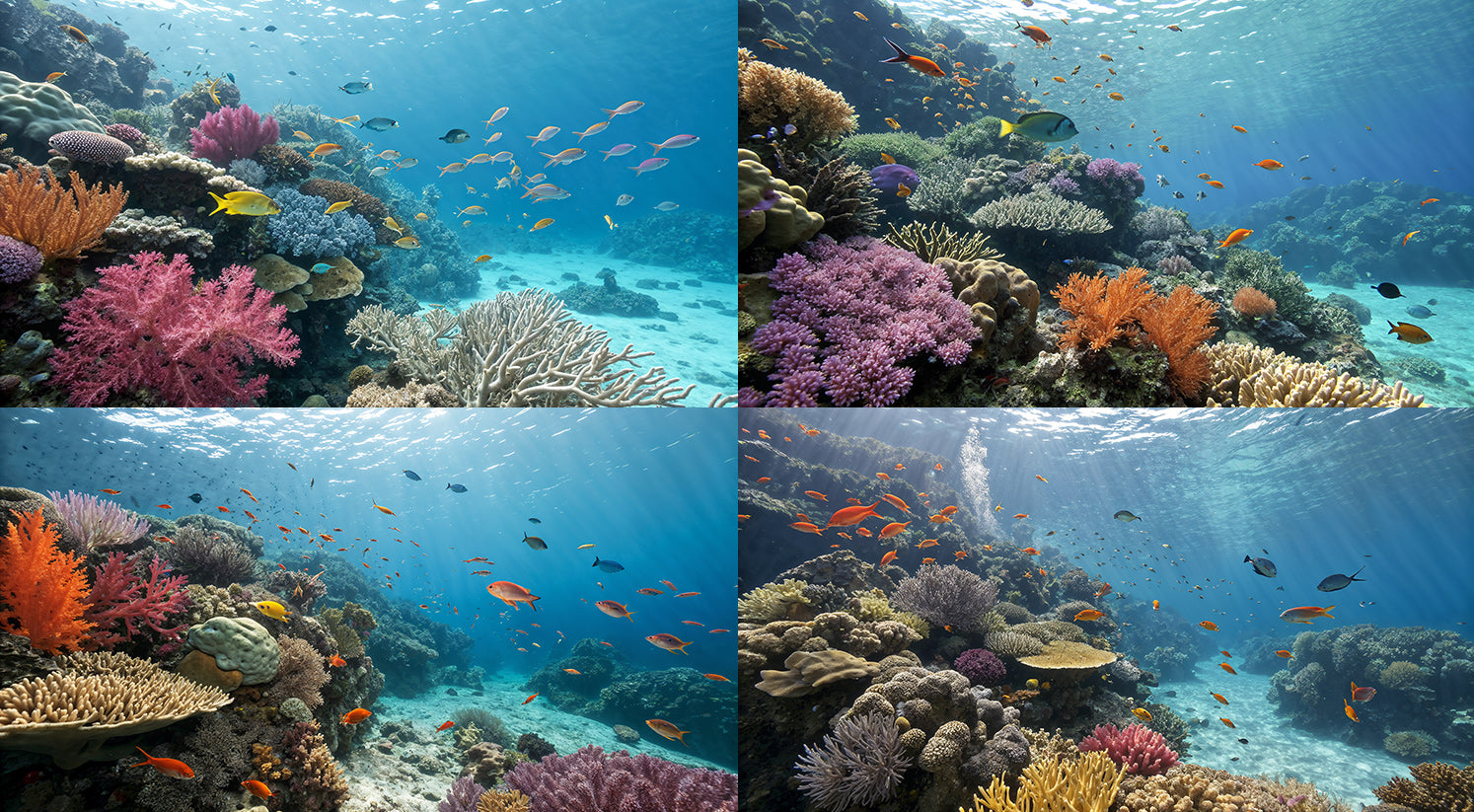 Photo Backgrounds - Ocean Bloom - DAZ Studio - Dreamlight 3D Store