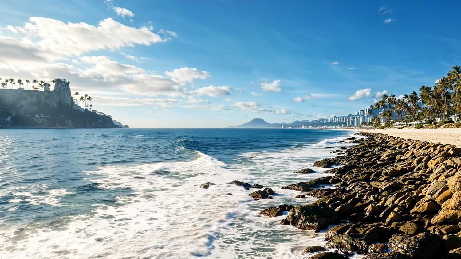 Video Backgrounds - Beach Waves 7 - 4k Video + Image Sequence - DAZ Studio - Dreamlight 3D Store