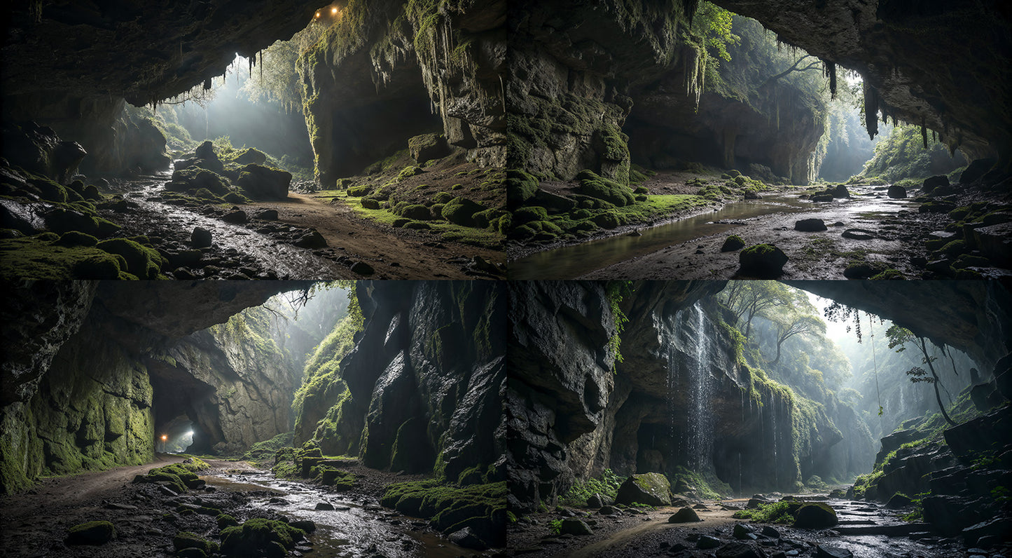 Photo Backgrounds - Shadow Caverns - DAZ Studio - Dreamlight 3D Store
