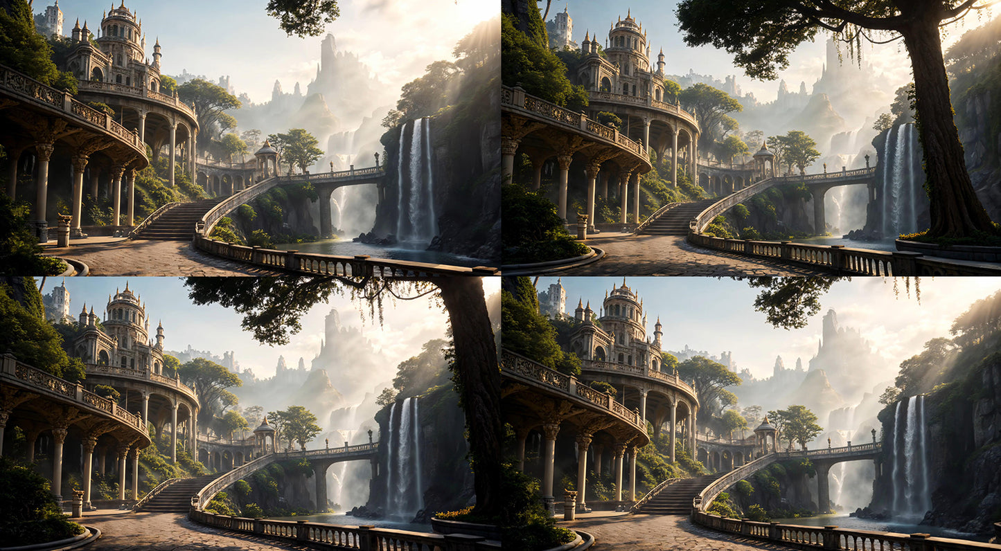 Video Backgrounds - Fantasy Castle 1 - 4k Video + Image Sequence - DAZ Studio - Dreamlight 3D Store