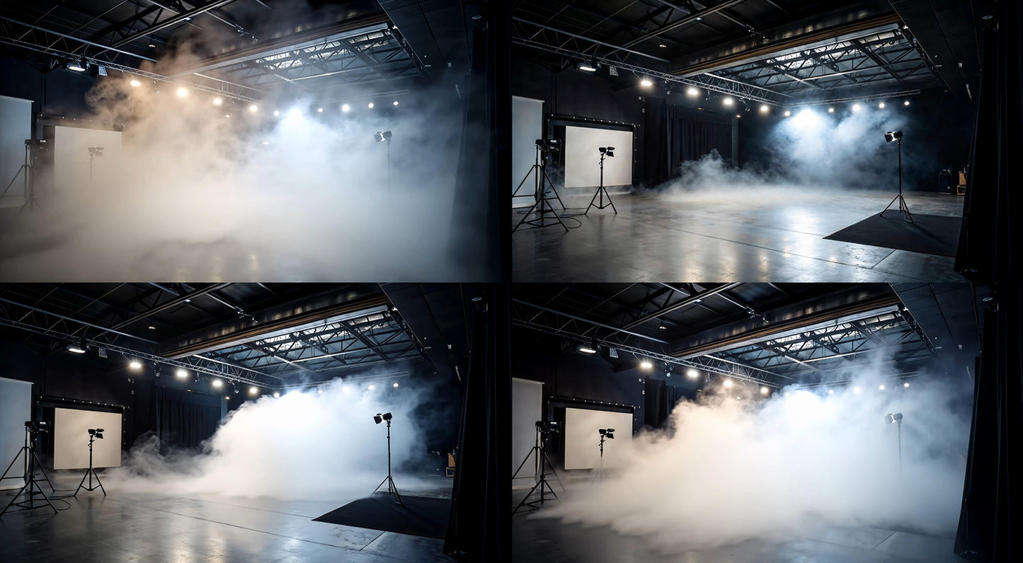 Video Backgrounds - Smoky Photo Studio 1 - 4k Video + Image Sequence - DAZ Studio - Dreamlight 3D Store