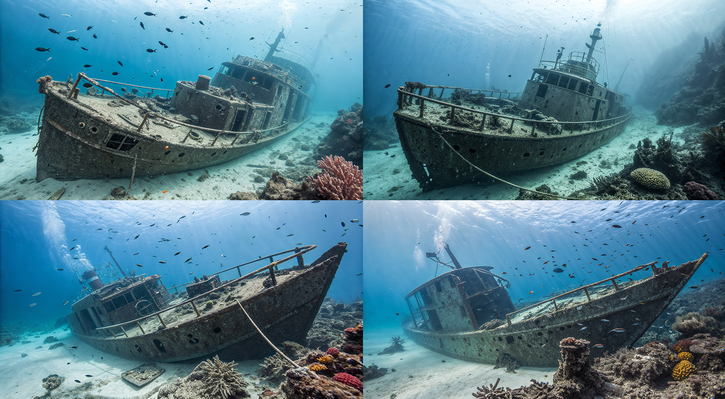 Photo Backgrounds - Sunken Legends - DAZ Studio - Dreamlight 3D Store