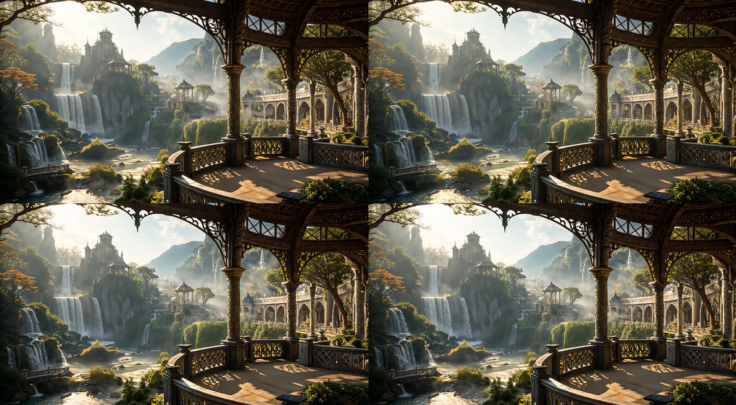 Video Backgrounds - Fantasy Castle 2 - 4k Video + Image Sequence - DAZ Studio - Dreamlight 3D Store