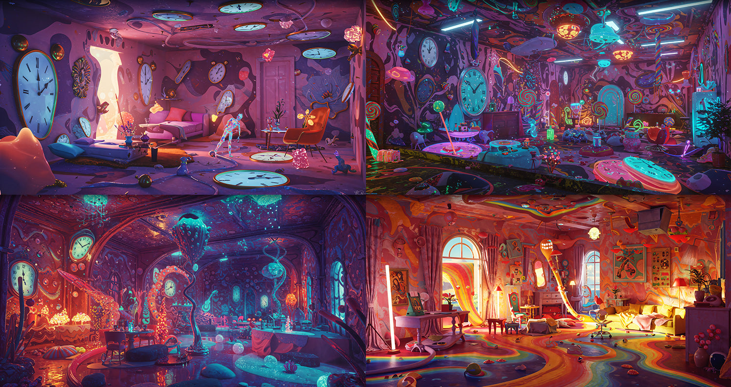Photo Backgrounds - Surreal 5-in-1 Bundle - DAZ Studio - Dreamlight 3D Store