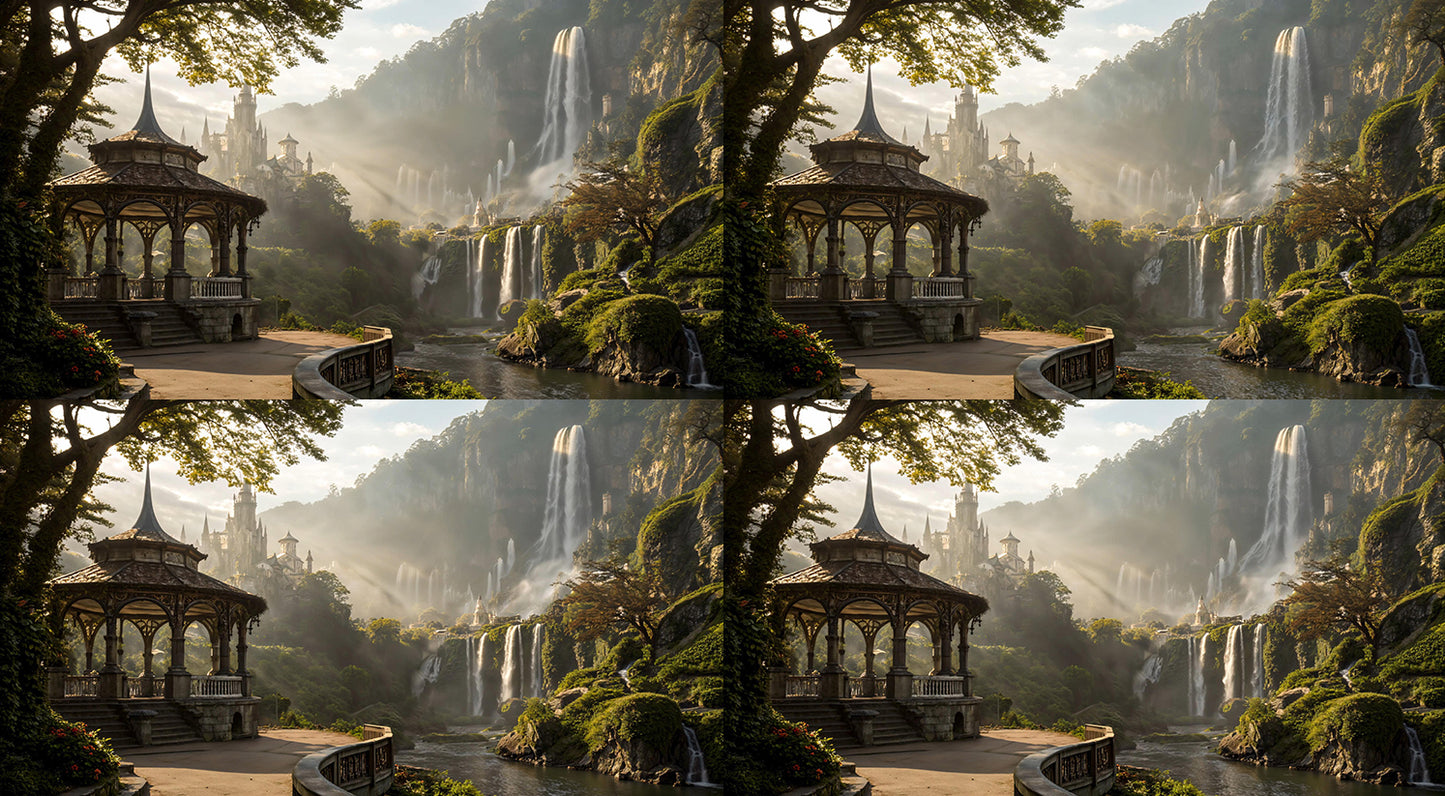 Video Backgrounds - Fantasy Castle 5 - 4k Video + Image Sequence - DAZ Studio - Dreamlight 3D Store