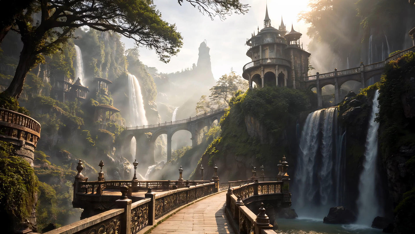 Video Backgrounds - Fantasy Castle 3 - 4k Video + Image Sequence - DAZ Studio - Dreamlight 3D Store