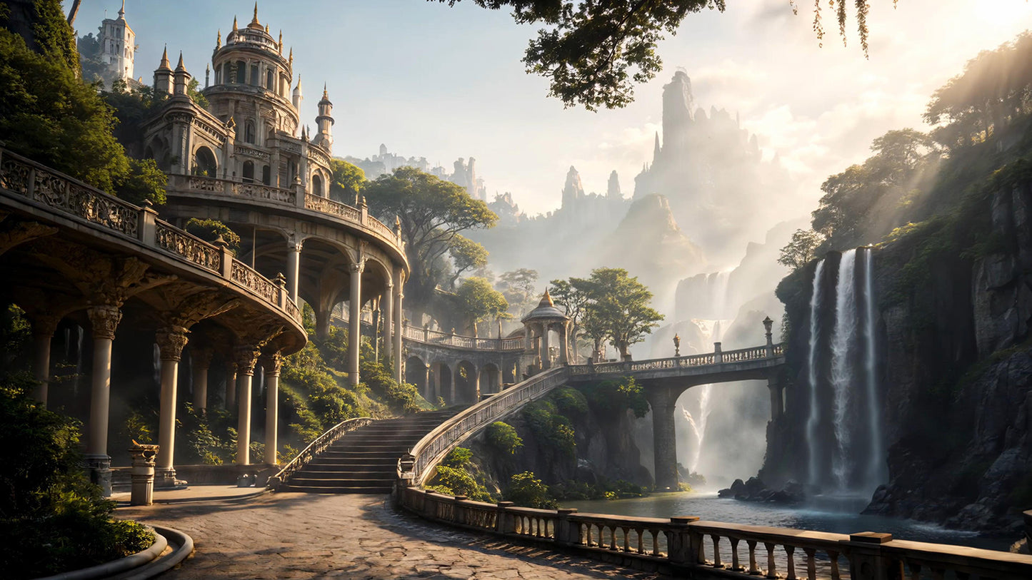 Video Backgrounds - Fantasy Castle 1 - 4k Video + Image Sequence - DAZ Studio - Dreamlight 3D Store