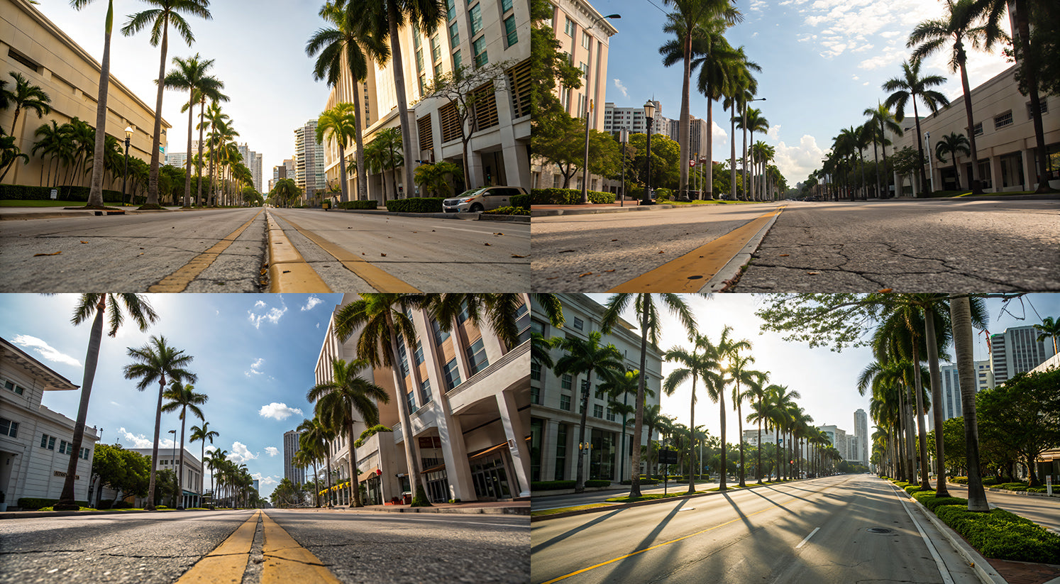 Photo Backgrounds - Streets Of Miami - DAZ Studio - Dreamlight 3D Store