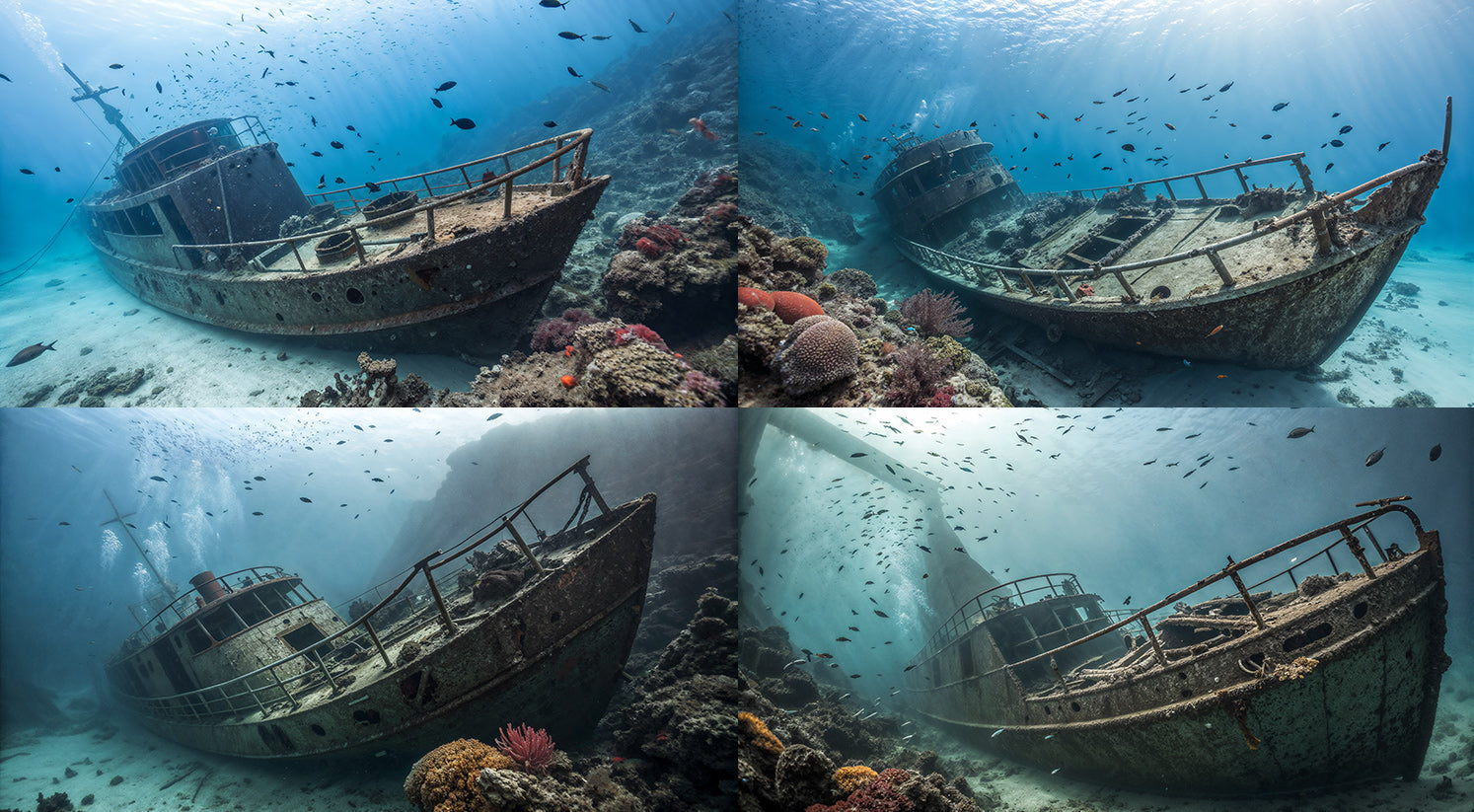 Photo Backgrounds - Sunken Legends - DAZ Studio - Dreamlight 3D Store