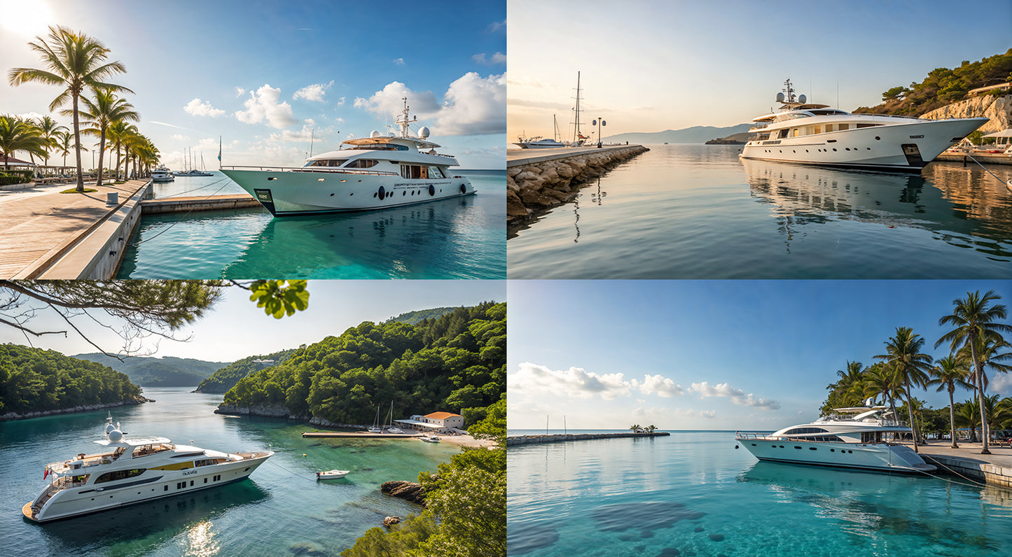 Photo Backgrounds - Luxury Yachts 3 - DAZ Studio - Dreamlight 3D Store