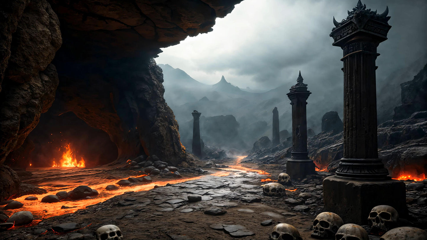 Video Backgrounds - Hell On Earth 1 - 4k Video + Image Sequence - DAZ Studio - Dreamlight 3D Store