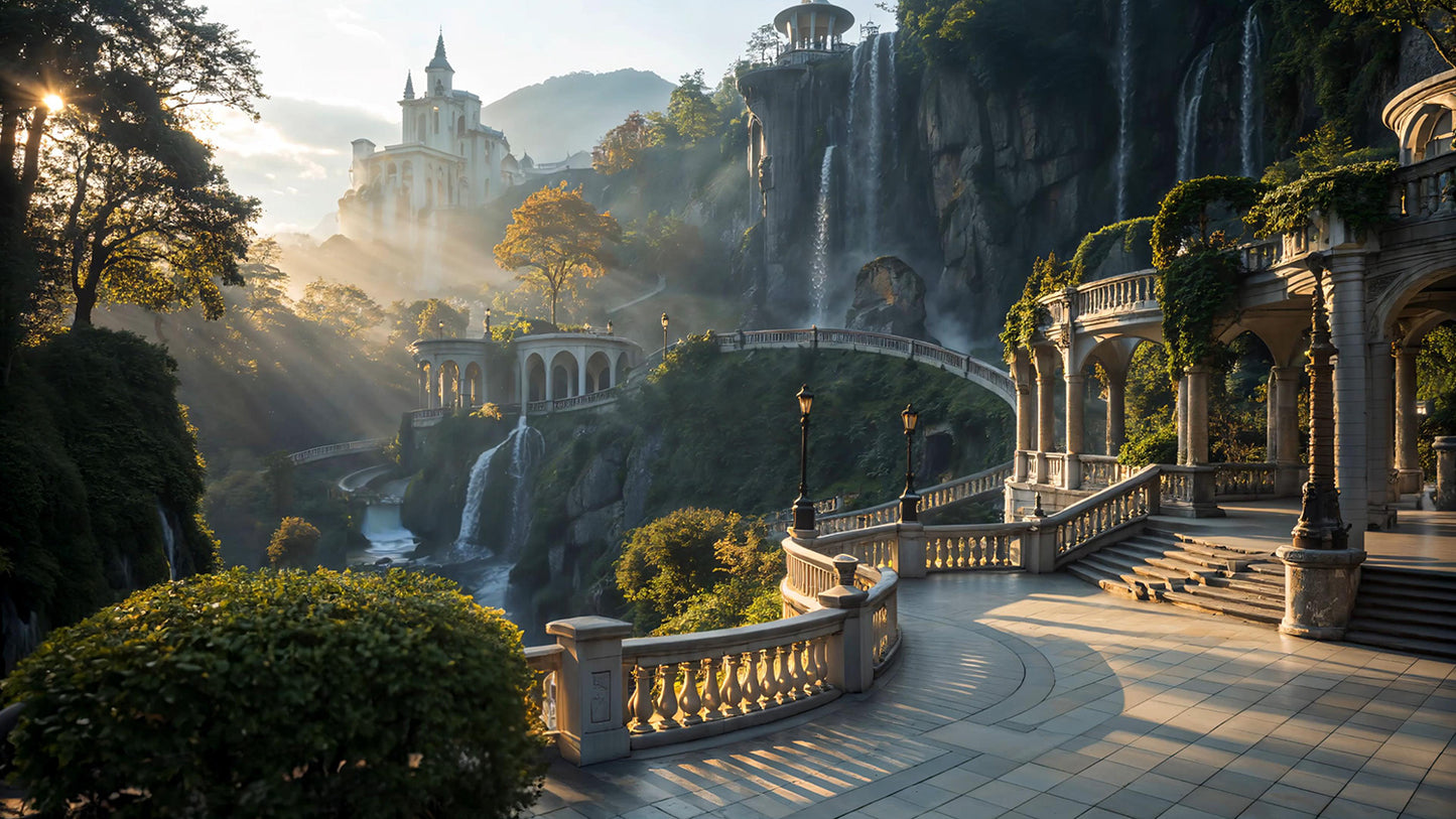 Video Backgrounds - Fantasy Castle 6 - 4k Video + Image Sequence - DAZ Studio - Dreamlight 3D Store