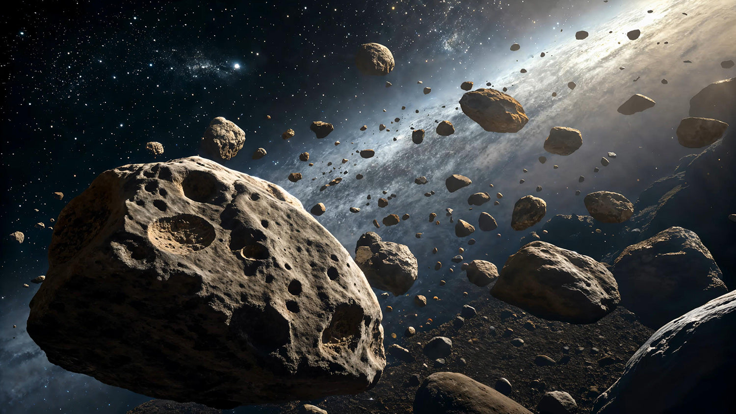 Video Backgrounds - Asteroid Field 2 - 4k Video + Image Sequence - DAZ Studio - Dreamlight 3D Store
