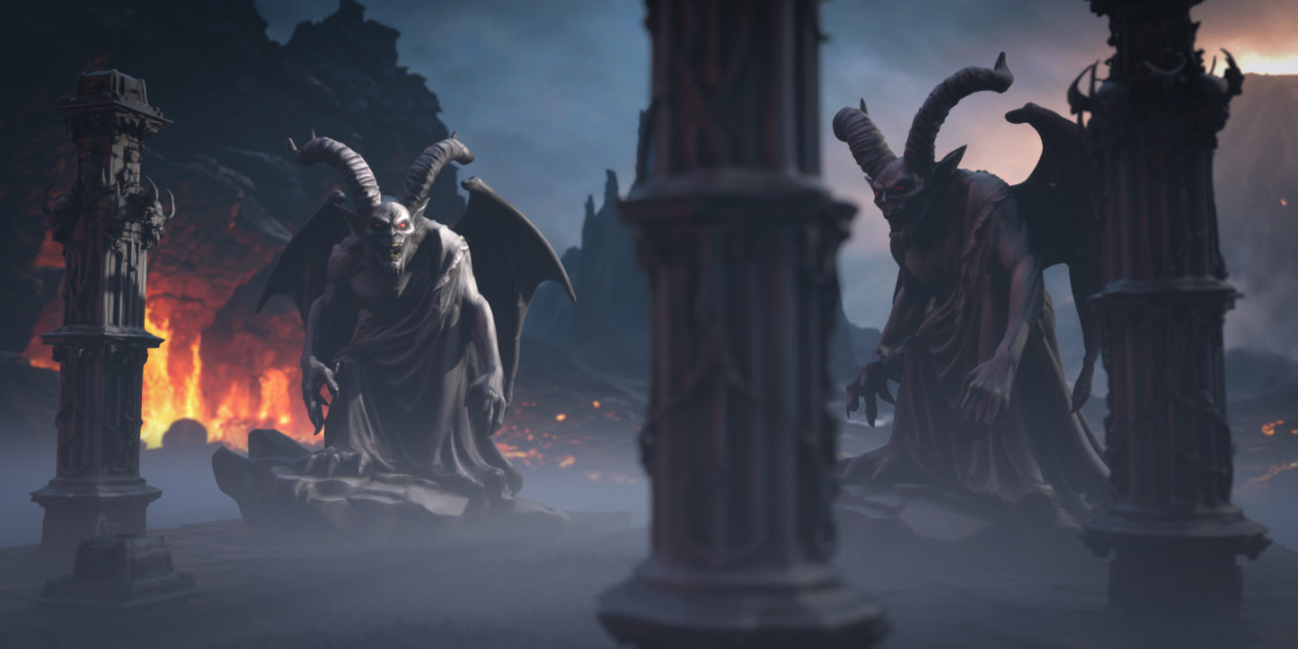 Gates Of Hell - DAZ Studio - Dreamlight 3D Store