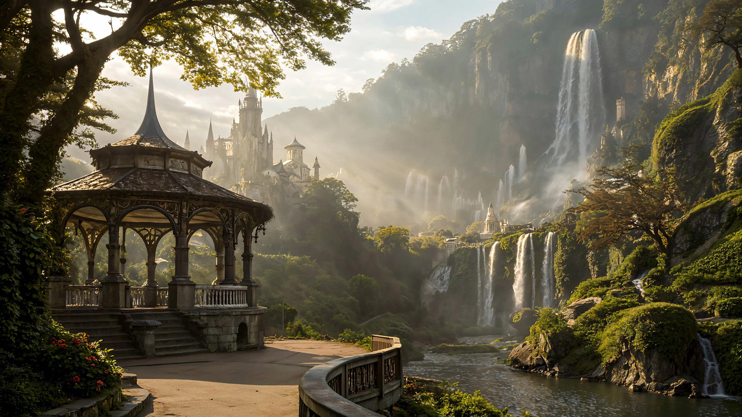 Video Backgrounds - Fantasy Castle 5 - 4k Video + Image Sequence - DAZ Studio - Dreamlight 3D Store