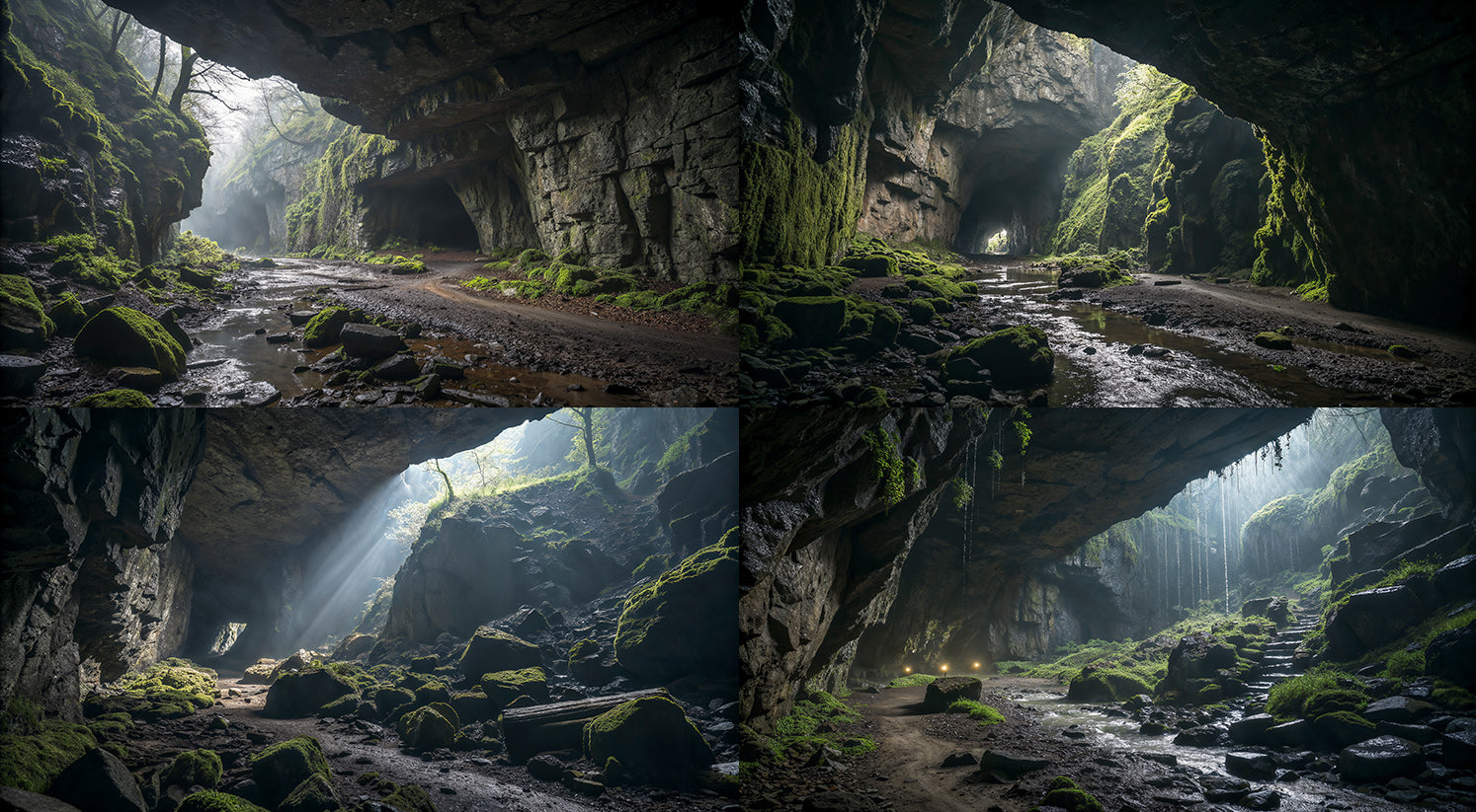 Photo Backgrounds - Shadow Caverns - DAZ Studio - Dreamlight 3D Store