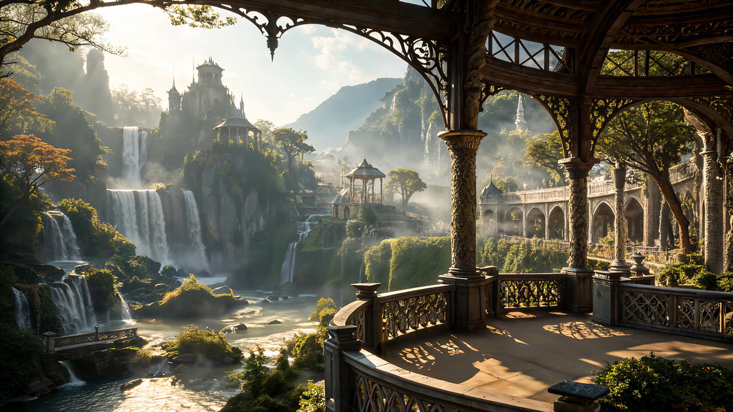 Video Backgrounds - Fantasy Castle 2 - 4k Video + Image Sequence - DAZ Studio - Dreamlight 3D Store