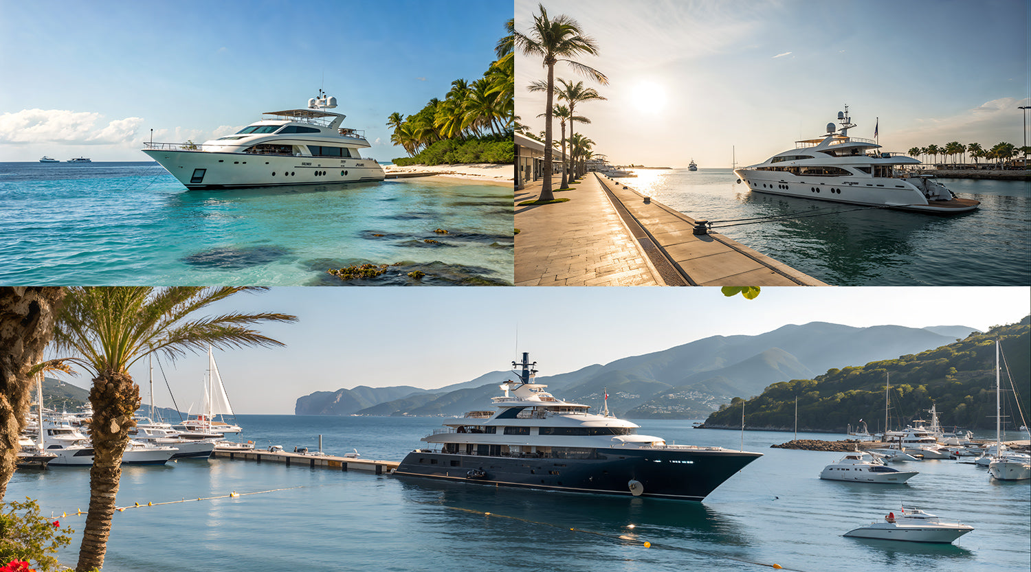 Photo Backgrounds - Luxury Yachts 1 - DAZ Studio - Dreamlight 3D Store