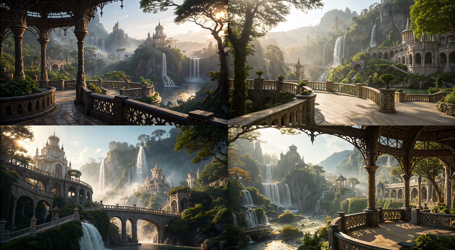 Photo Backgrounds - Fantasy Castles - DAZ Studio - Dreamlight 3D Store