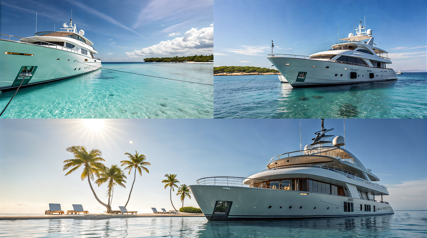 Photo Backgrounds - Luxury Yachts 8 - DAZ Studio - Dreamlight 3D Store