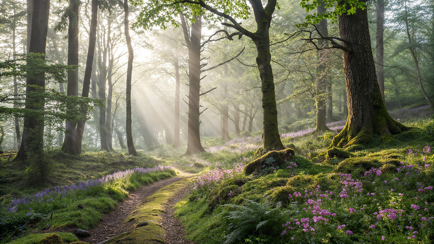 Photo Backgrounds - Enchanted Forest Glades - DAZ Studio - Dreamlight 3D Store