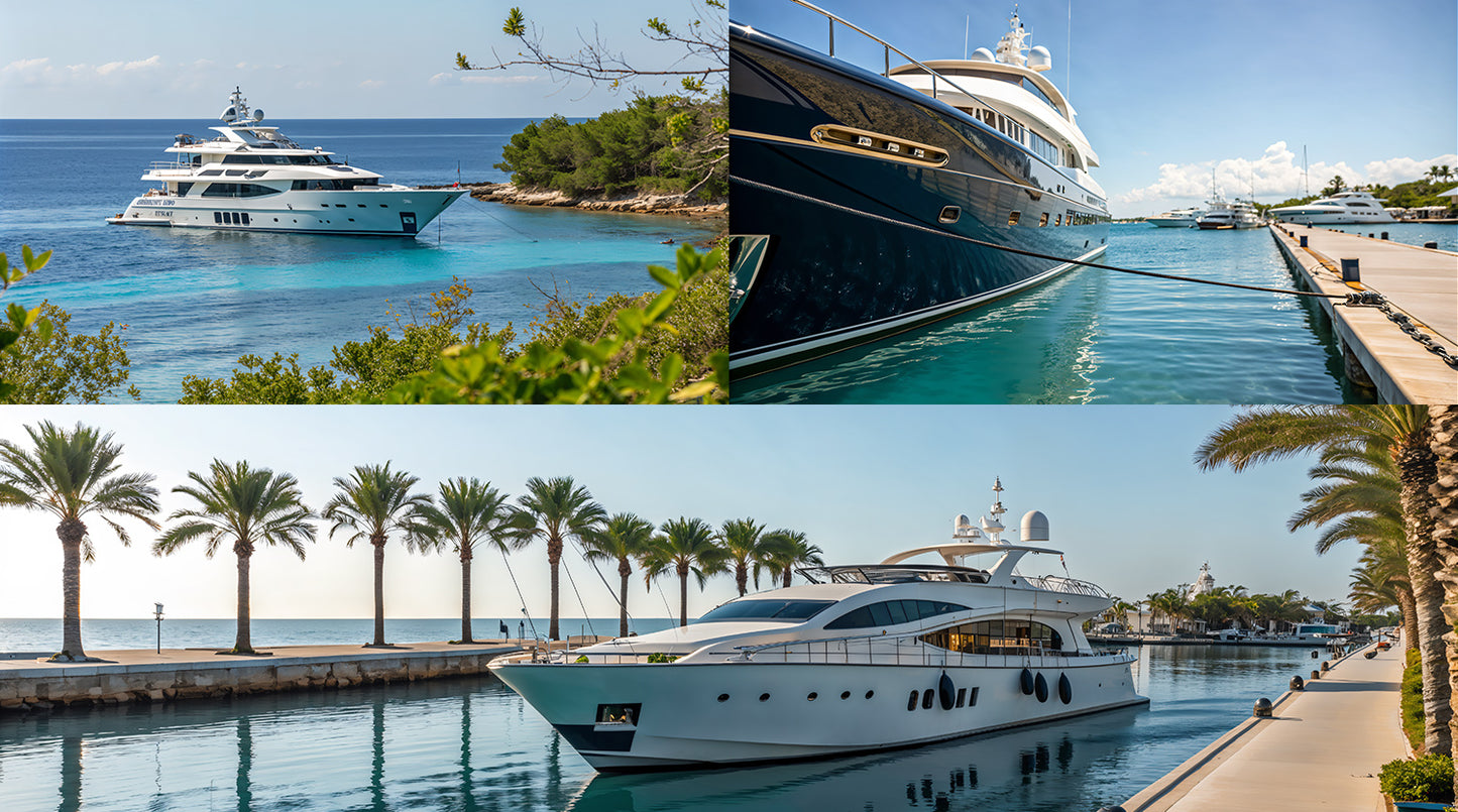 Photo Backgrounds - Luxury Yachts 3 - DAZ Studio - Dreamlight 3D Store