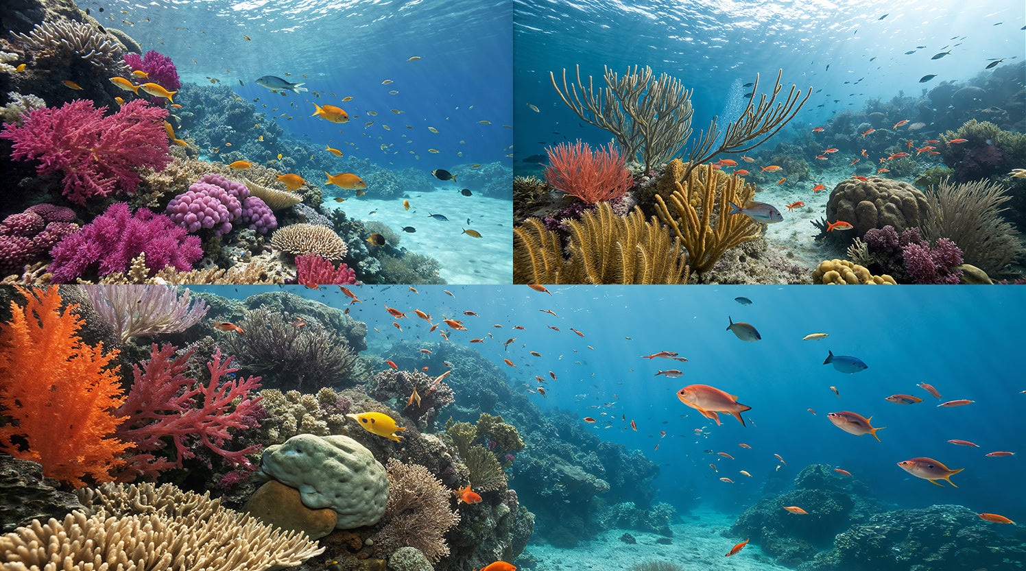 Photo Backgrounds - Ocean Bloom - DAZ Studio - Dreamlight 3D Store