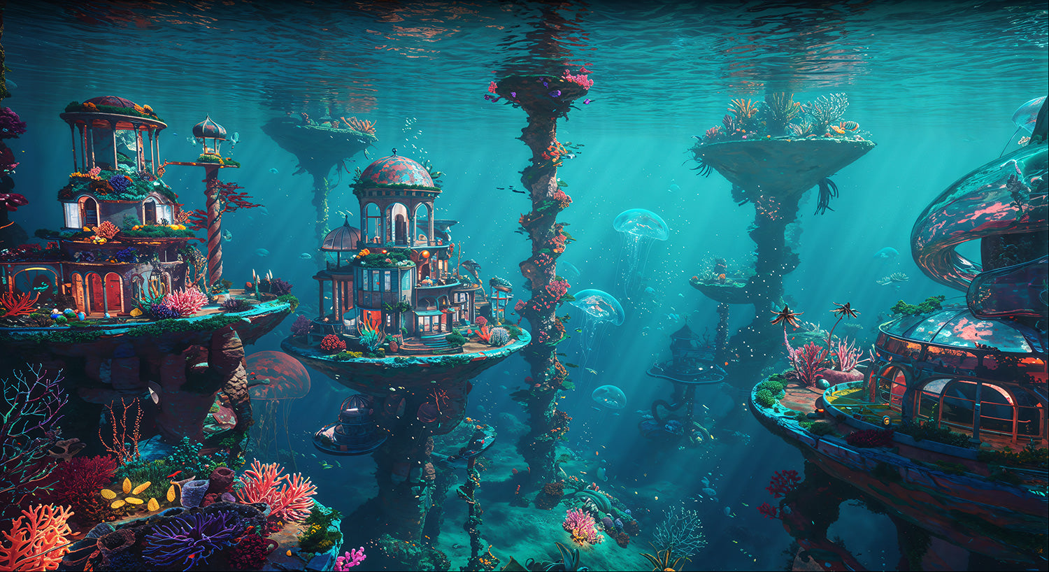 Photo Backgrounds - Surreal 5-in-1 Bundle - DAZ Studio - Dreamlight 3D Store