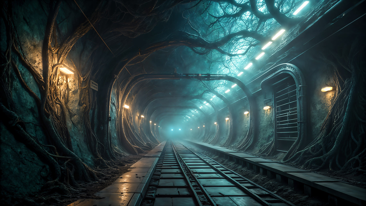 Photo Backgrounds - Alien Corridors - DAZ Studio - Dreamlight 3D Store
