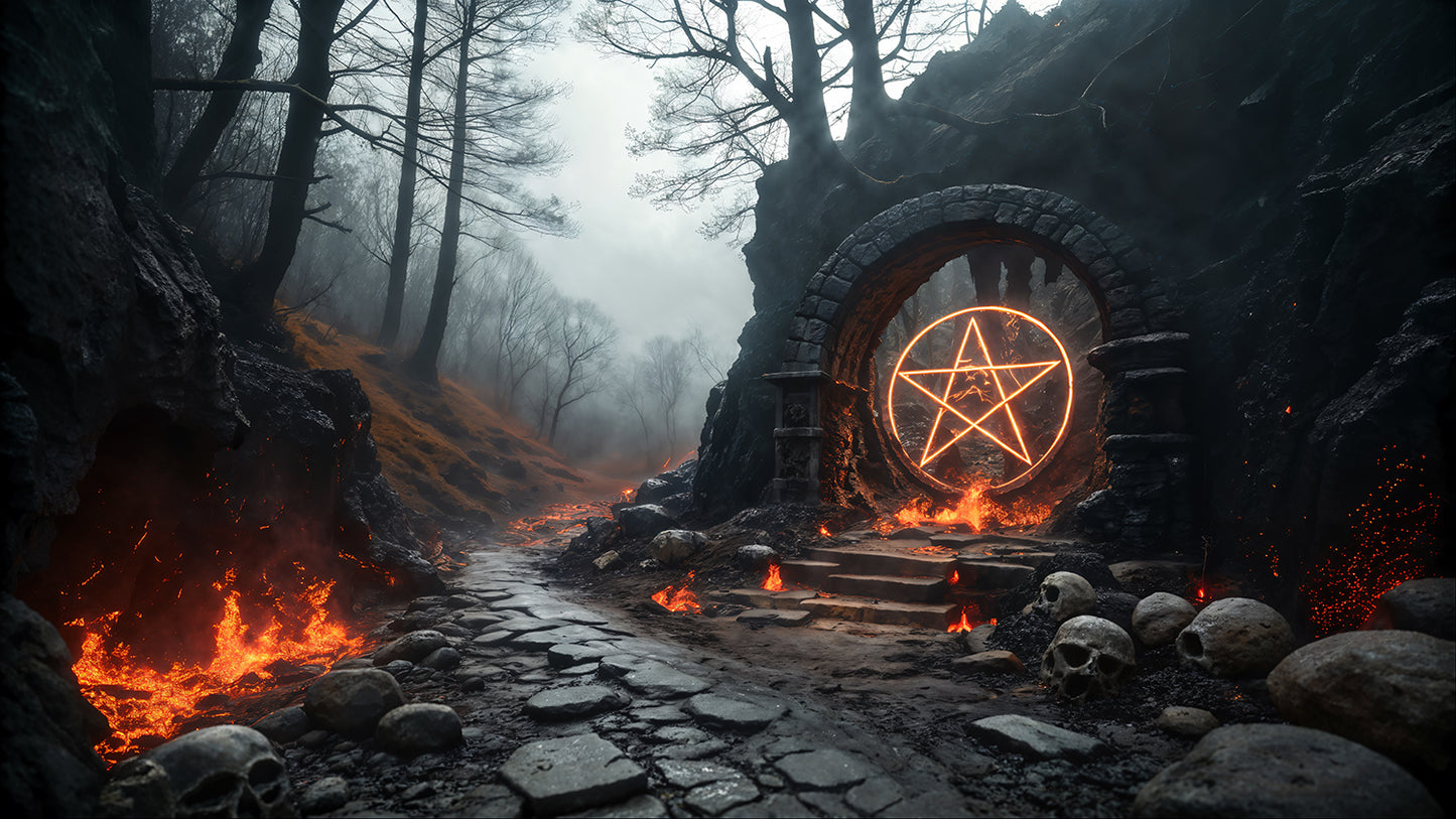 Photo Backgrounds - Demonic Gates - DAZ Studio - Dreamlight 3D Store