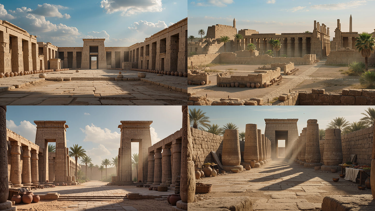 Cinematic Ancient Egypt World Pack - 500 Environments